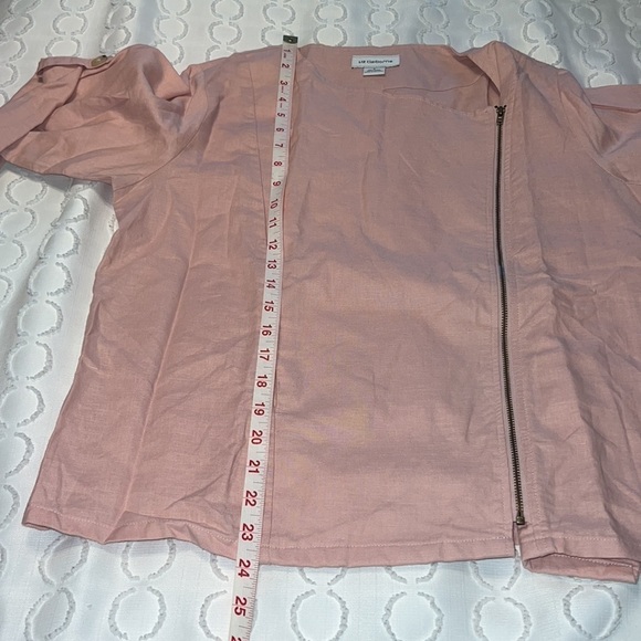 Womens Liz Claiborne Linen Jacket nwt small - Picture 7 of 7